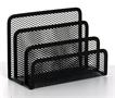 Letter rack, metal mesh, VICTORIA OFFICE, black